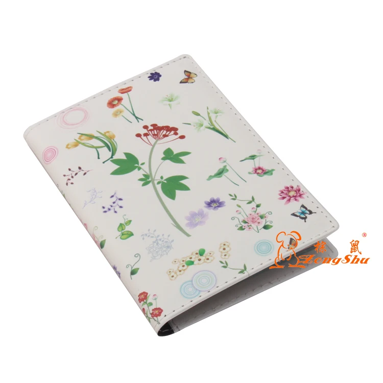 zongshu multiple family cheap luxury passport cover wallet cute pu leather customized travel holder case | Багаж и сумки
