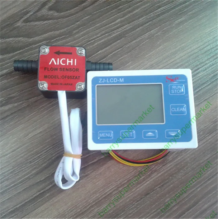 Расходомер расходомер топлива счетчик Датчик потока дизель бензин с ЖК