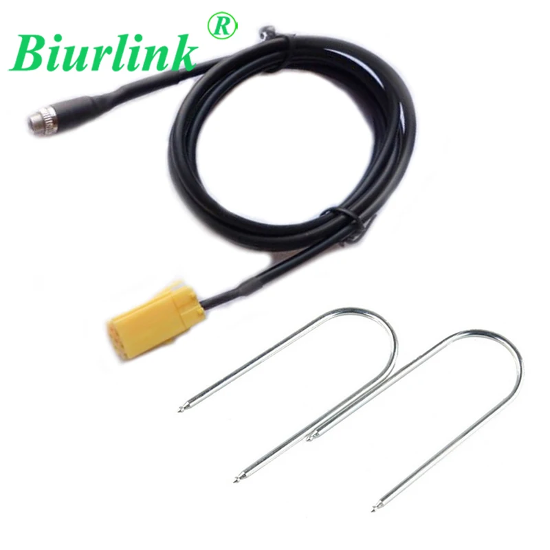 

Biurlink Car Audio Parts Aux Audio Cable Mini ISO Adapter for Fiat Grande Punto