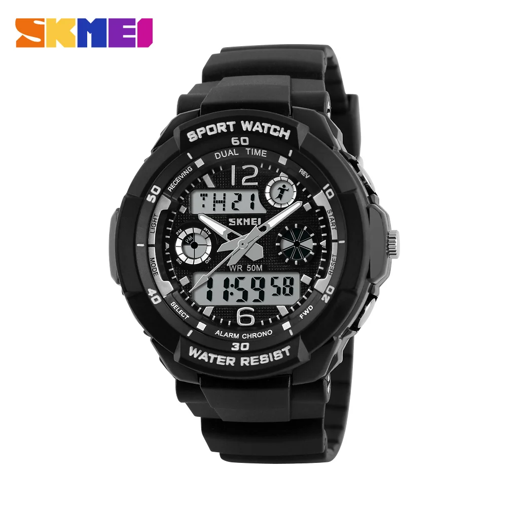 SKMEI Children Watches Sports Fashion LED Quartz Digital Watch Boys Girls Kids Watch Waterproof Wristwatches Kid Clock New 2019