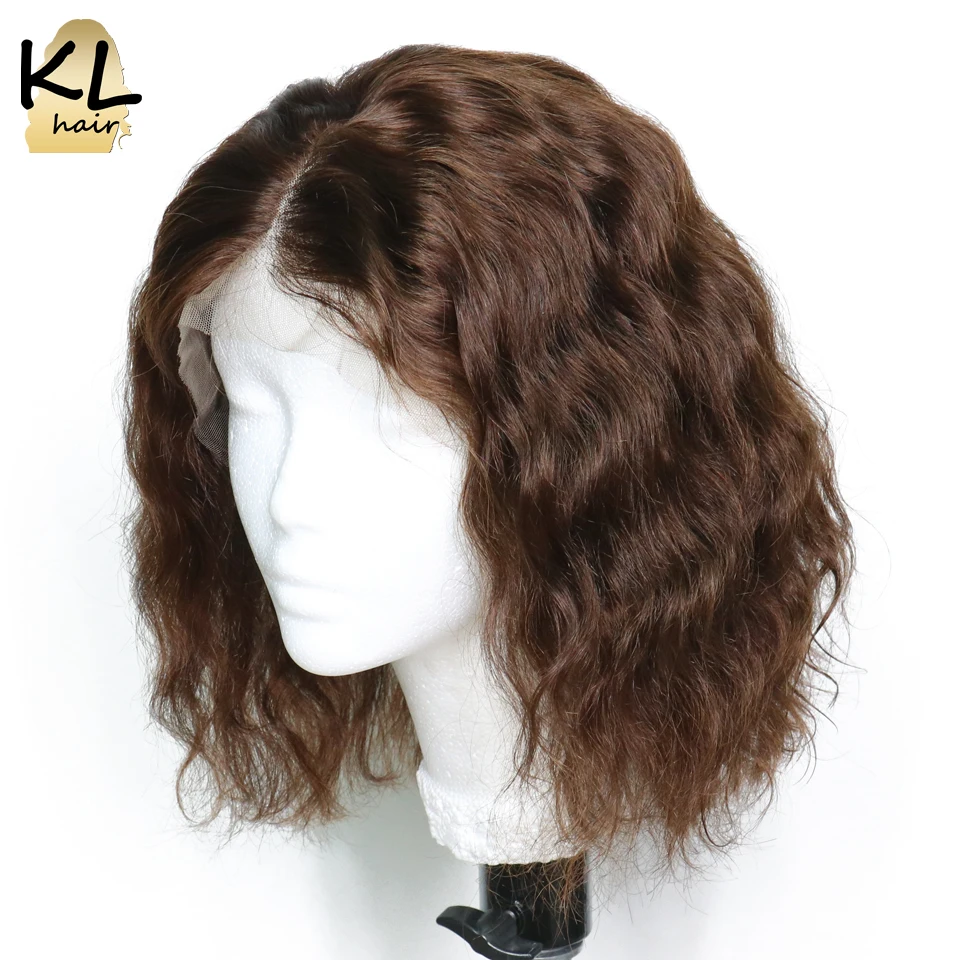 KL Hair предварительно сорвал короткие парики Боба с волосами младенца кружева