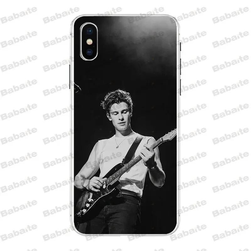Babaite Shawn Mendes Новое поступление чехол для мобильного телефона iPhone Xr XsMax 8 7 6 6S Plus Xs X 5