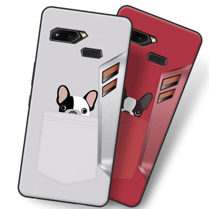 Чехол для смартфона ASUS ROG Game мягкий мультяшный чехол ZS600KL Z01QD 6 0 дюйма 2018 |