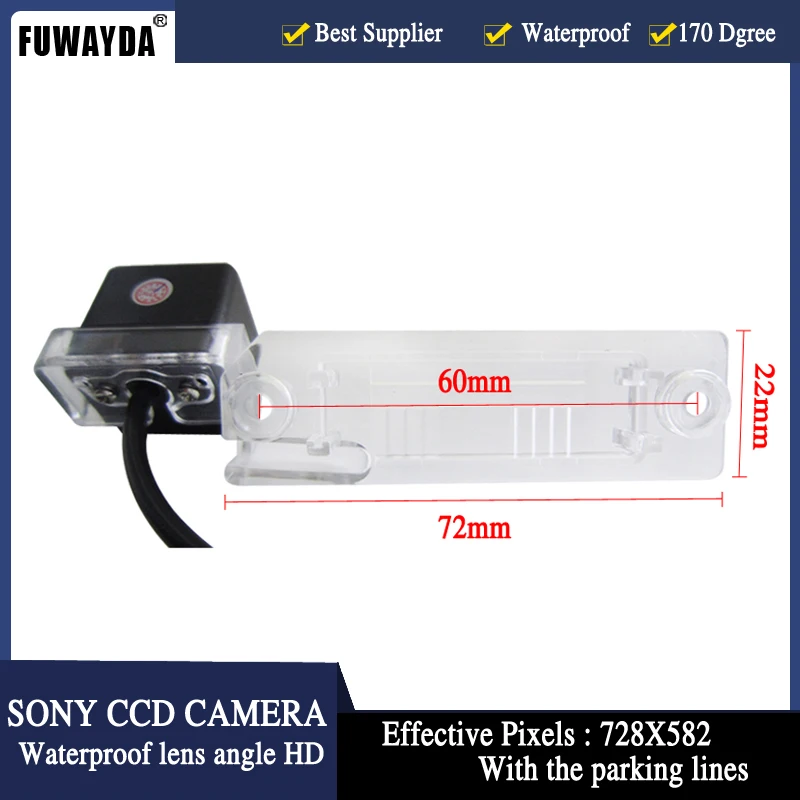 FUWAYDA Беспроводная SONY CCD Автомобильная фотокамера для VVW GOLF PASSAT TOURAN CADDY SUPERB /T5