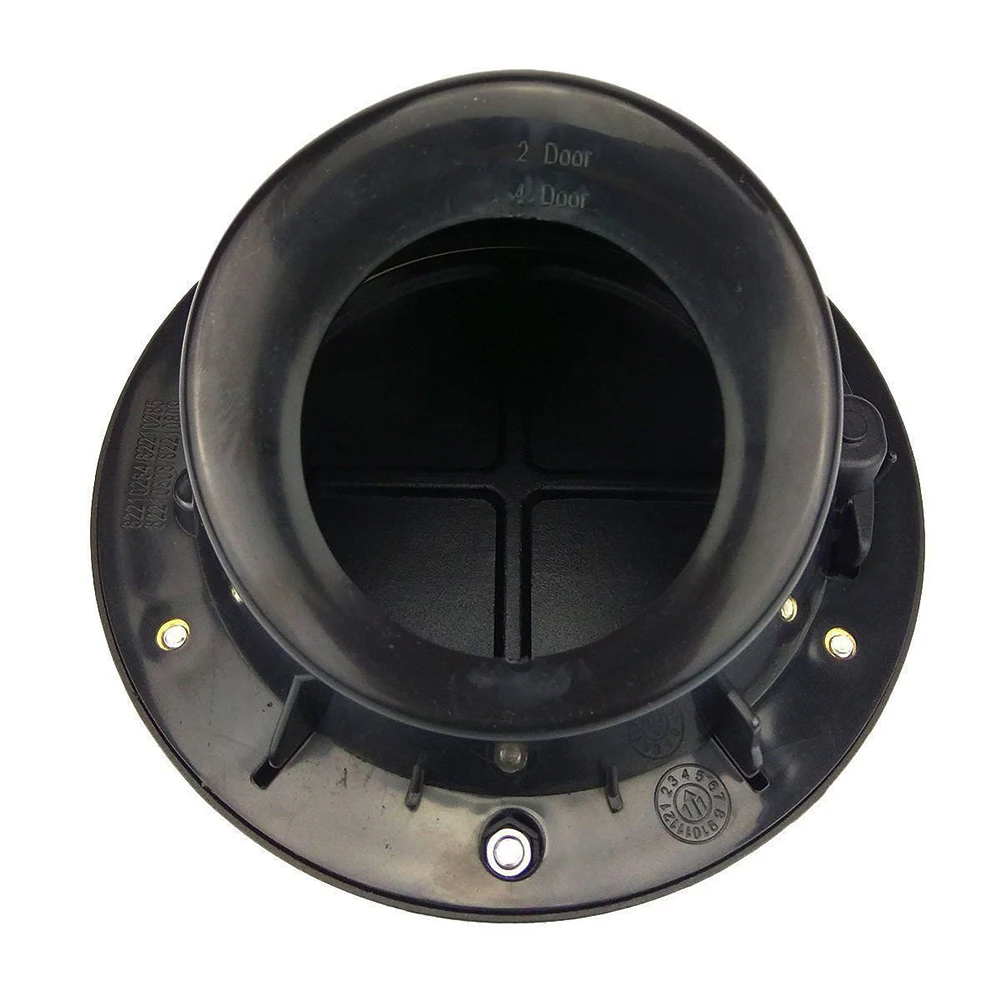 Aluminum Alloy Fuel Gas Tank Door Cap Lid Cover for 2007-2018 Jeep Wrangler JK | Inner Covers