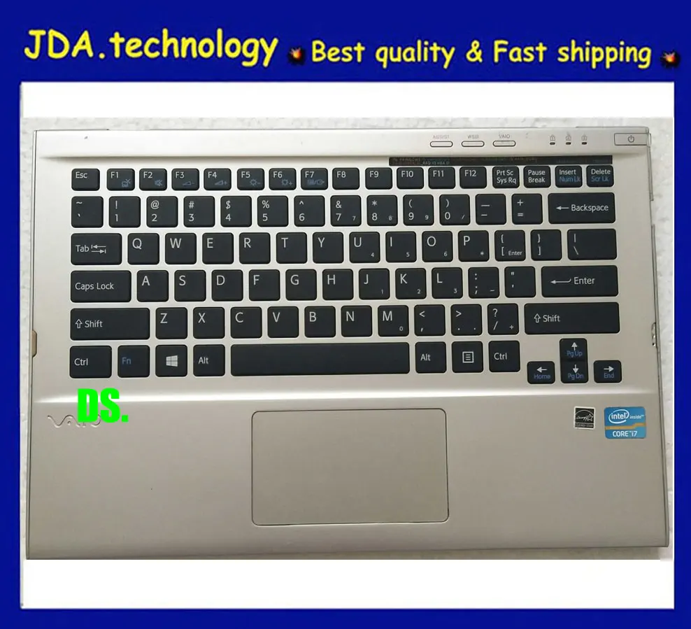 MEIARROW 96% Новый/оригинальный для sony vaio SVT13 SVT131 SVT131A11T palmres английская клавиатура