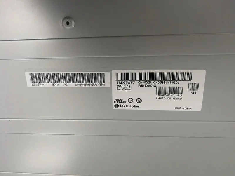 Модель ЖК экрана LM270WF7 SSA1 B1 E1 для компьютера сменный светодиодный модуль|ЖК-экран