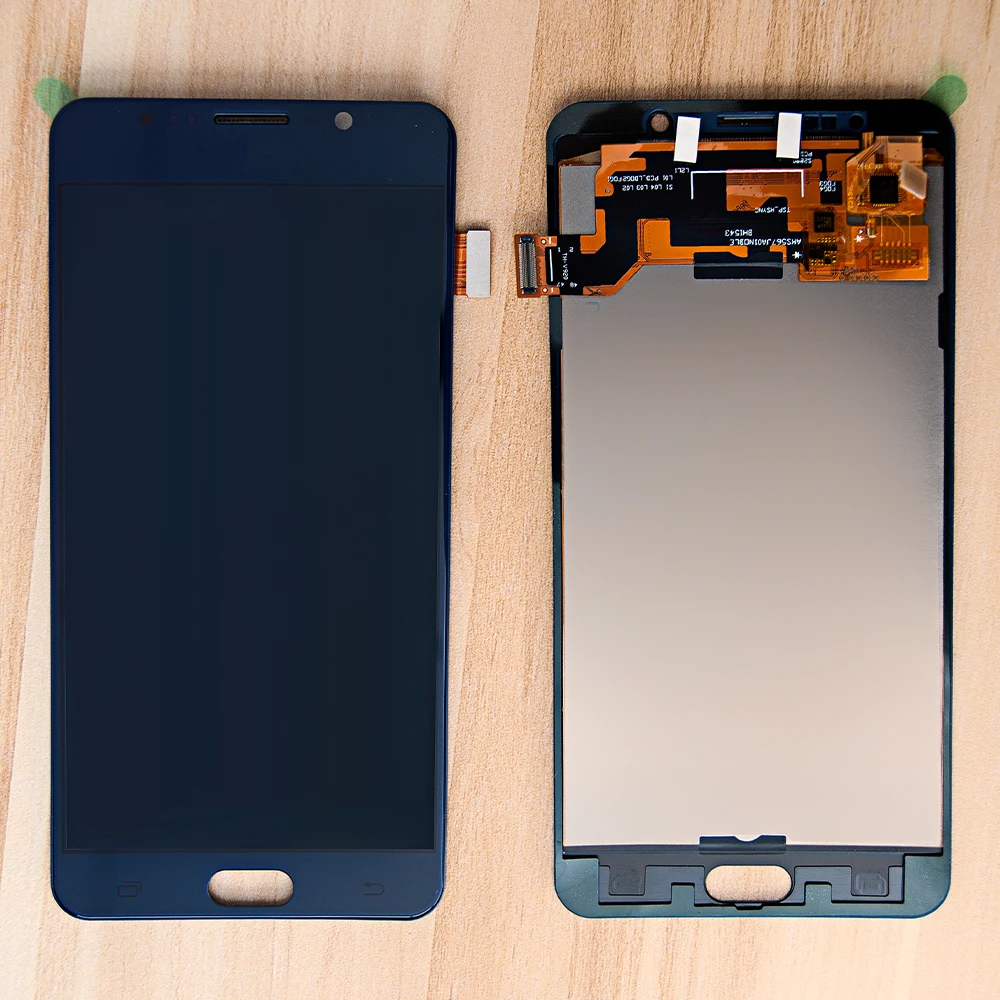Sinbeda 5,7 ''дисплей для SAMSUNG GALAXY Note 5 ЖК сенсорный экран сборка оцифровать N9200 N920F N920T N920A N920V N920C ЖК