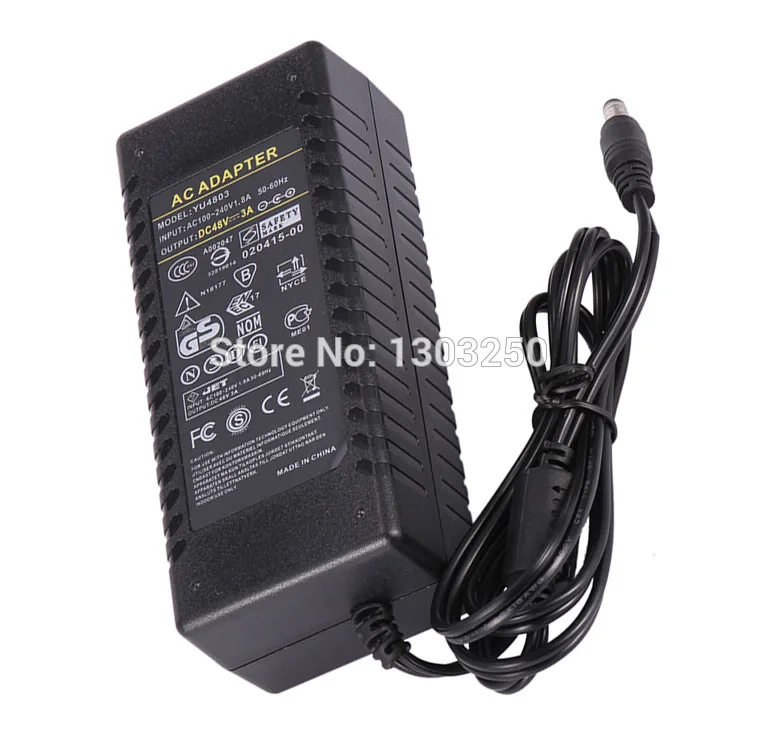 AC110V/22 V к DC адаптер питания 48V 3A зарядное устройство Трансформатор DC48V3A источник