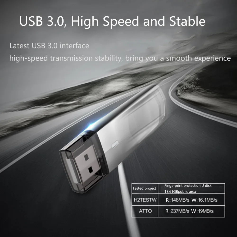 Бренд HIKVISION, USB флеш-накопитель, флешка с зашифрованным отпечатком пальца, u-диск, USB 3,0, флешка, 32 ГБ, 64 ГБ, для ноутбука, рабочего стола, бизнеса