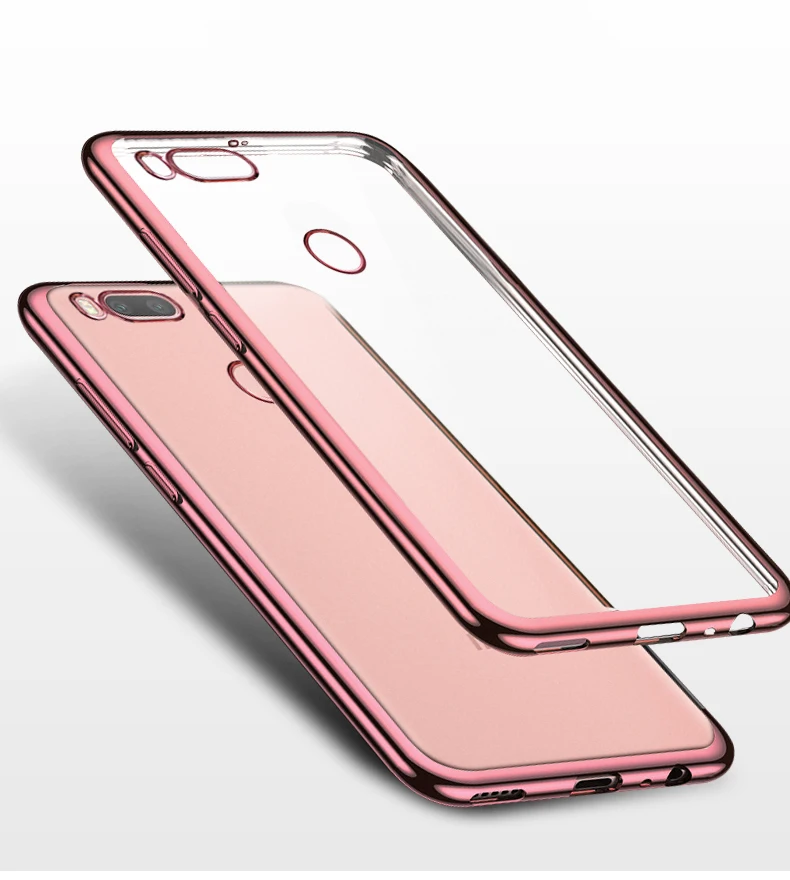 Оригинальные чехлы из ТПУ для Xiaomi Mi 5X MiA1 защитный прозрачный чехол задней панели
