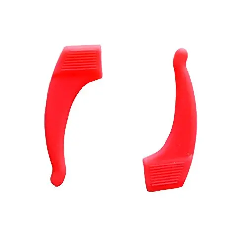 rose Силиконовые дети очки уха ручка, Уха очки безопасно очки non-slip крюк, Безопасности очки храм замок - Цвет: rose
