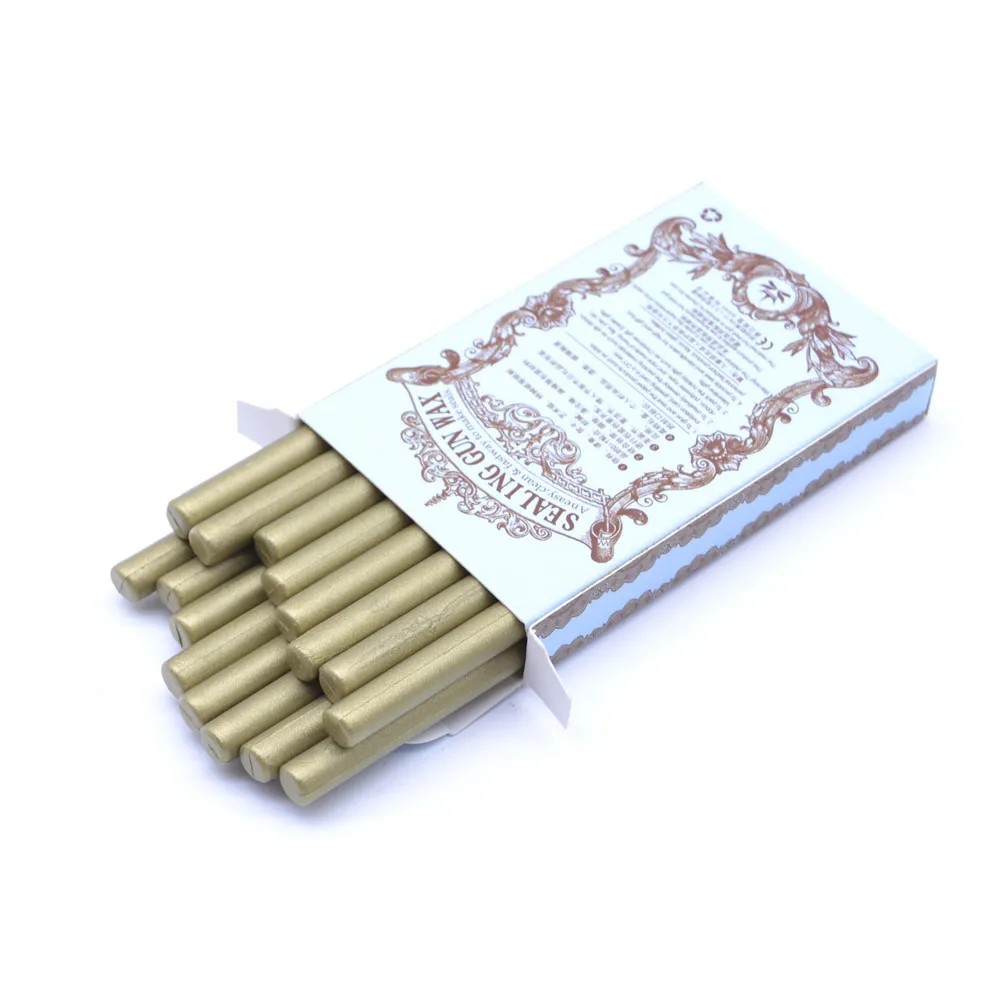 16pcs Sealing Wax Sticks for Melting Glue Gun Wedding Party Invitation Stamp Seal Handmade Hobby Tools | Канцтовары для офиса и
