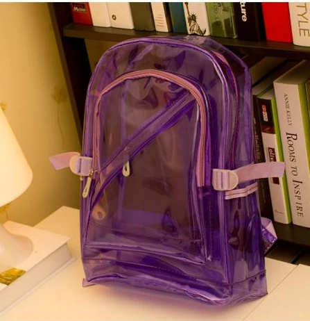 Рюкзак в стиле Харадзюку прозрачный Корейском для мужчин и женщин студентов