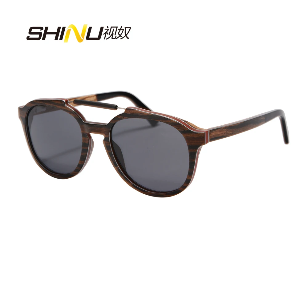 

Handmade Wooden Glasses Women Men UV400 Polarized Wood Sunglasses Retro Vintage Driving Eyewear Oculos De Sol Anti-UVA/UVB Shade