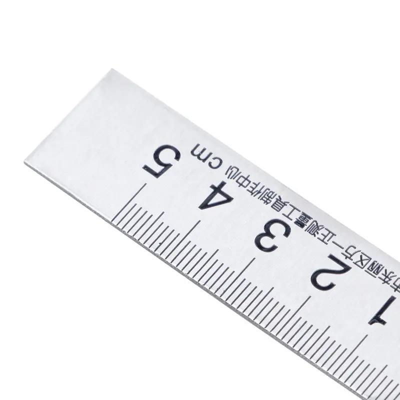 HOT 15x30cm 90 Degree Angle Metric Try Mitre Square Ruler Scale Stainless Steel New | Инструменты