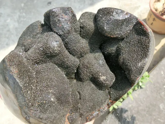 3990 г (8.78 фунта) Природные septarian Дракон драгоценный камень в Geode Мадагаскар DRB006 | Дом