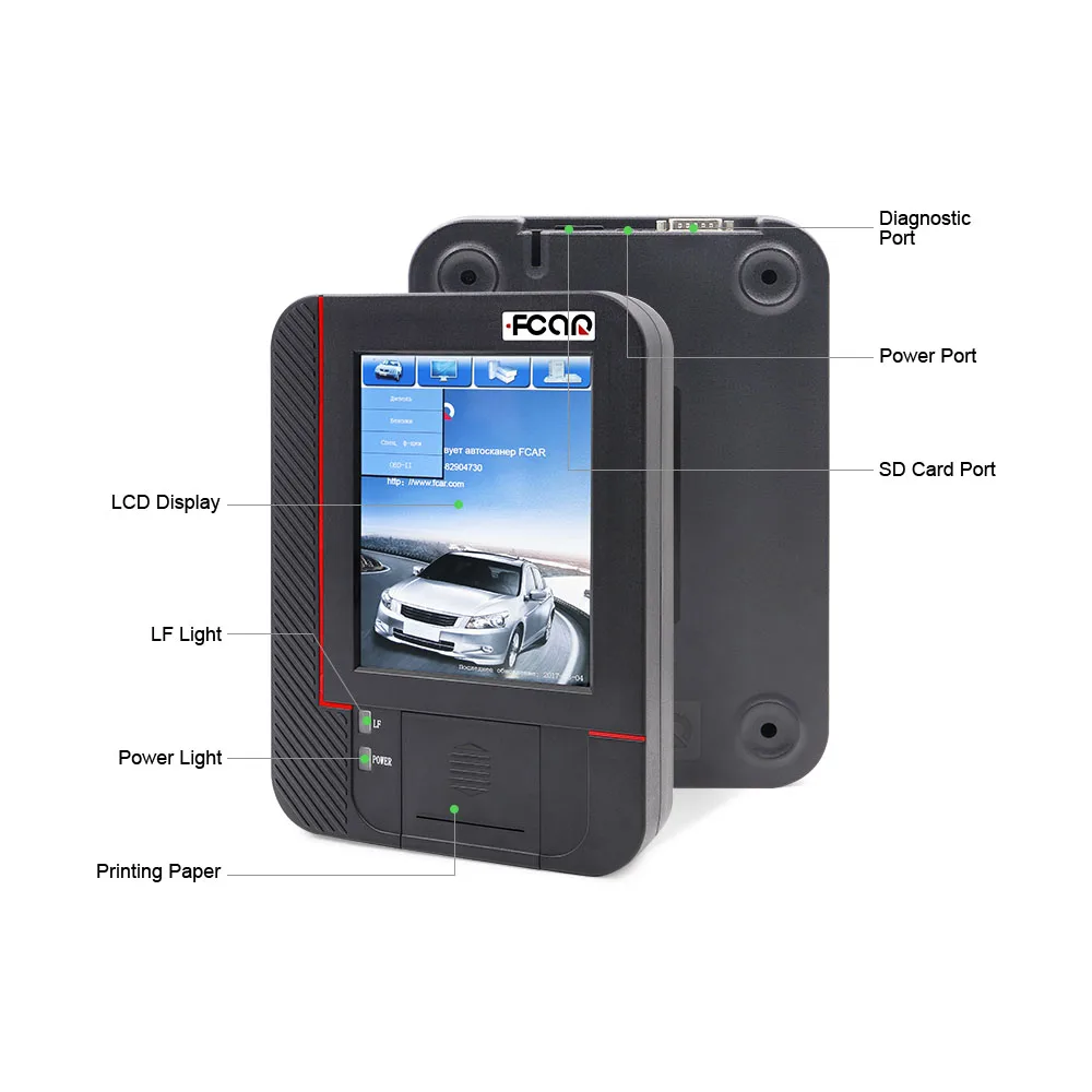 Оригинальный сканер Fcar F3-R diesel русская оптимизированная версия полный комплект F3
