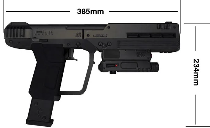 Военный человеческий пистолет M6 S 3D бумажная модель ручной DIY не может быть