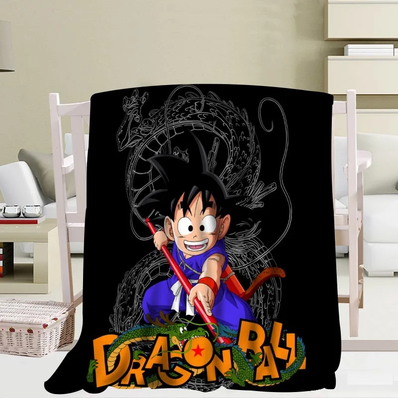 Blanket Dragon Ball Z на заказ шерстяное одеяло Falafel для помещений/на открытом воздухе одеяло для путешествий 4" x 50", 5" x 60", 5" x 80" больше размера - Цвет: Blanket
