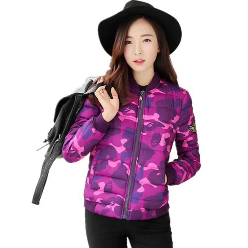 Новинка 2018 Женское зимнее теплое Стеганое пальто модная женская короткая