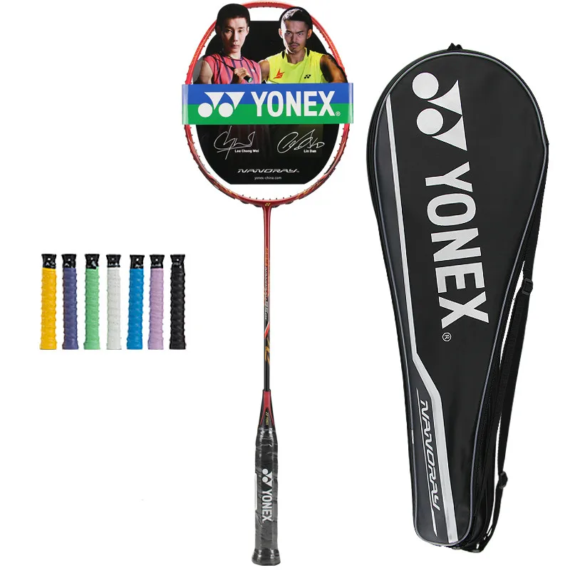 Yonex ракетка для бадминтона профессиональная NANORAY 95 DX Высокое напряжение нано углеродное волокно ракетка для бадминтона