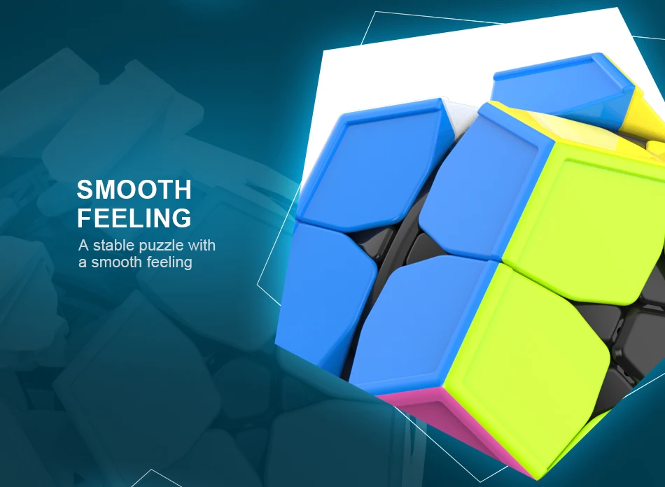 MoYu Cubing класс Meilong 2x2X2 Megaminxeds без наклеек магический куб мини профессиональная головоломка скоростные кубики развивающие игрушки