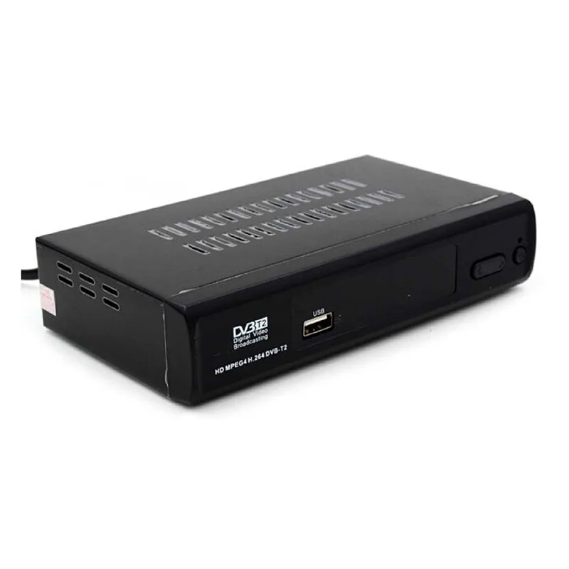 Larryjoe Новинка 2017 года Мини DVB T2 тюнер MPEG4 HD Совместимость с T/H.264 ТВ приемник w/ RCA / HDMI