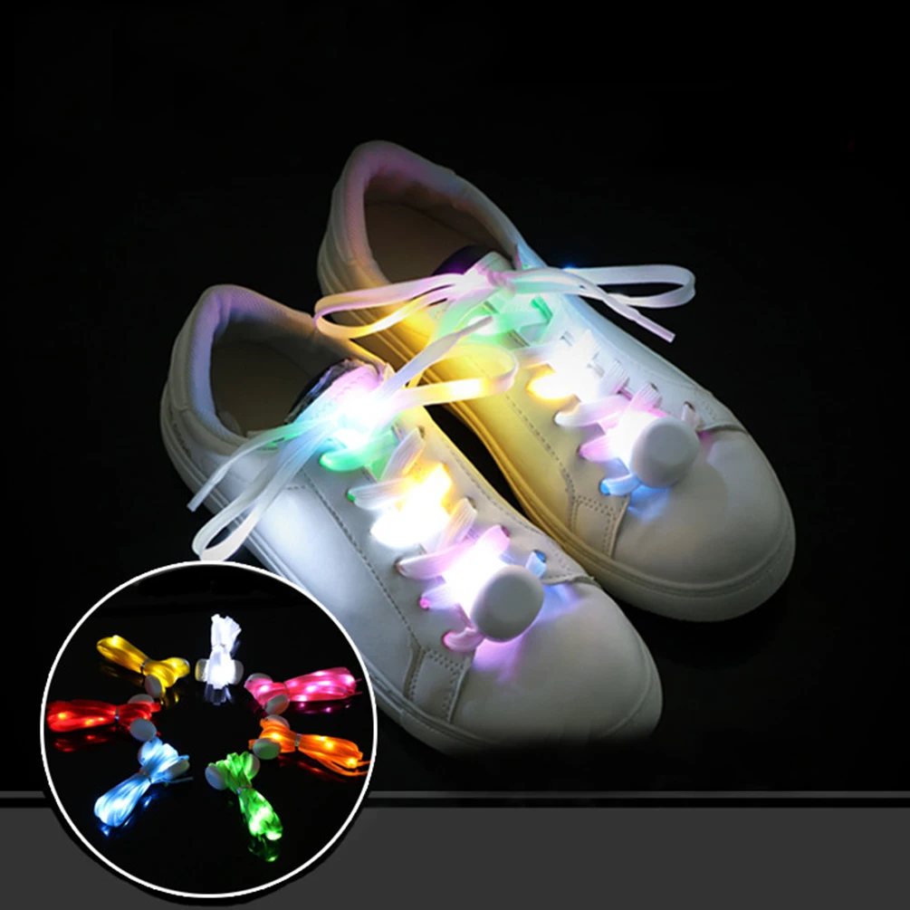 LEDGLE шикарные светящиеся шнурки светодиодные обувные модный светильник для