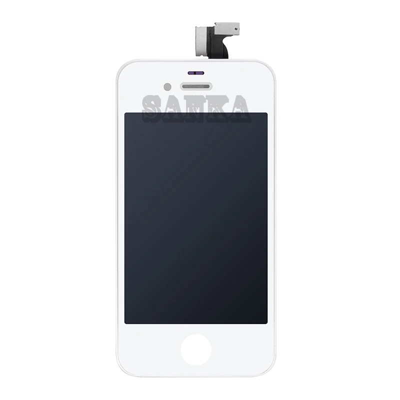 Для Apple iPhone 4S 4 GSM ЖК-Дисплей С Сенсорным Экраном Передняя стекла Digitizer Замена