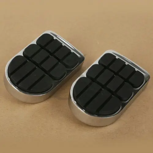 TCMT мотоциклетные хромированные алюминиевые тормозные педали колодки для Harley Dyna