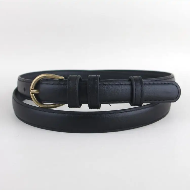 Хит, ремни для отдыха, платье, украшенный диким поясом, коричневая кожа, женский ремень, простой студенческий тонкий кожаный черный женский камербанд
