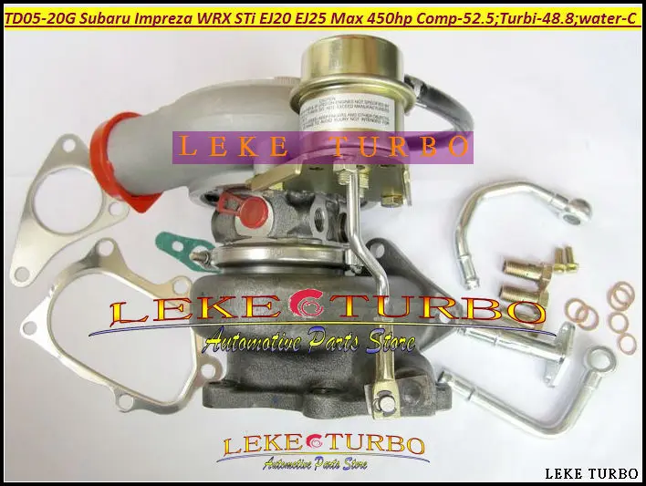 Турбо TD05 20G TD05-20G 565208-0100 5652080100 Турбокомпрессор для SUBARU Impreza WRX STI EJ20 EJ25 все прокладки