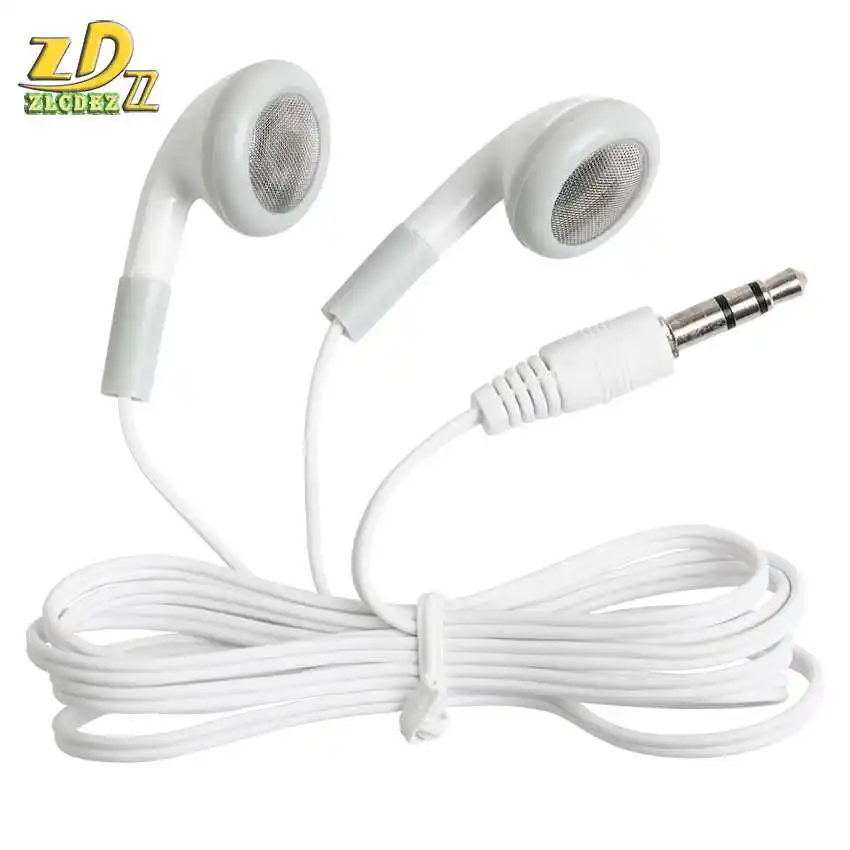 Одноразовые самые дешевые наушники вкладыши для автобуса/поезда/самолета/школы/Подарки путешествий