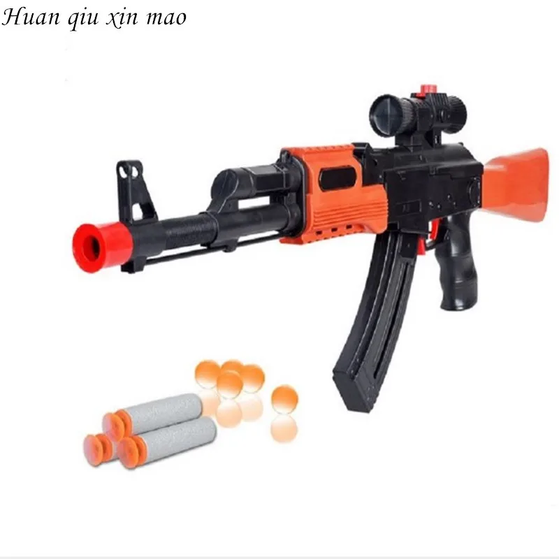 Huan qiu xin mao 2017 Горячая Распродажа AK47 cs игровые игрушки пластиковый игрушечный