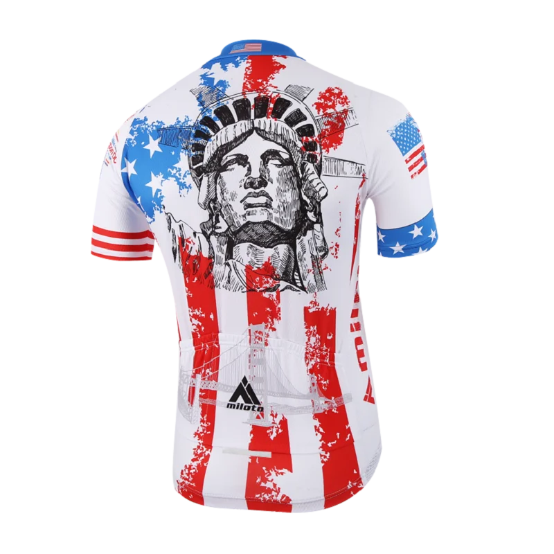 2018 Cycling 100% Polyester Quick-Dry Jersey Set Bicycle Clothes Wear Mountain Bike Clothing Ropa Ciclismo |