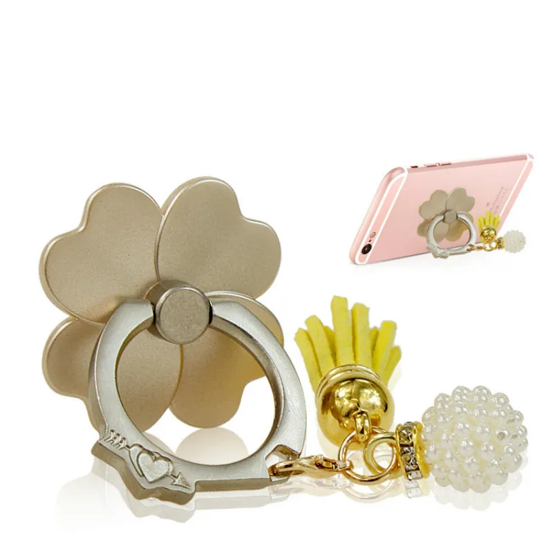 Горячая продажа клевер с подвижной кисточкой кулон Универсальный мобильный