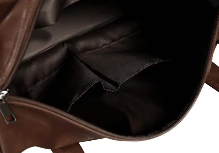 New Casual Leather Travel Bags Luxury Men Large Capacity Portable Male Shoulder Bag Men's Handbags Vintage Outdoor Duffle | Багаж и