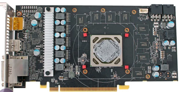 Блок видеокарты Bykski с полным покрытием для детской модели + 4GB GDDR5 медный водяной