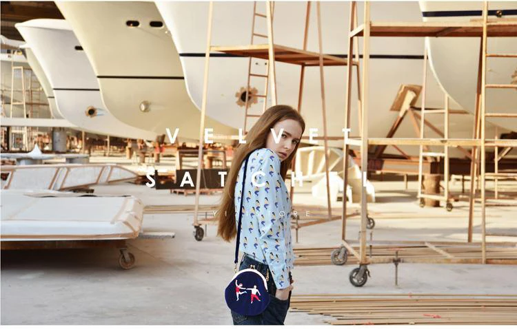 YIZI STORE новая сумка через плечо с художественной вышивкой, бархатная простая сумка на плечо для мобильного телефона, сумка для девочек