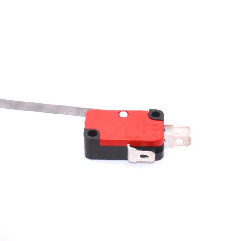 10Pcs Long Straight Hinge Lever SPDT Micro Limit Switch V-153-1C25 |