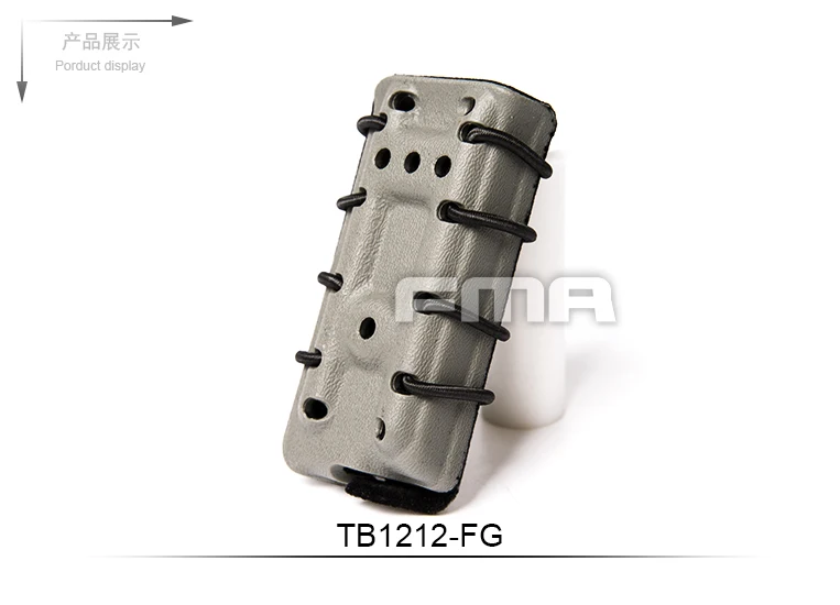 Открытый FMA Быстрый пистолет Mag Один Подсумок Перевозчик Для 45cap Molle w/Флокирование