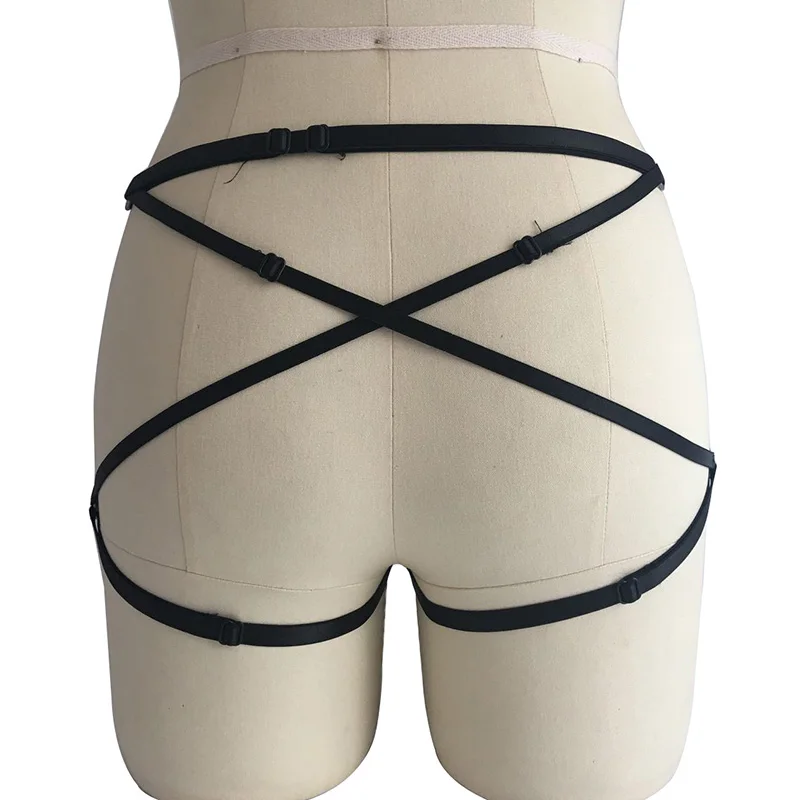 Боди ремень-подвязка чулки с поясом трусики сексуальные Косплей Кружева