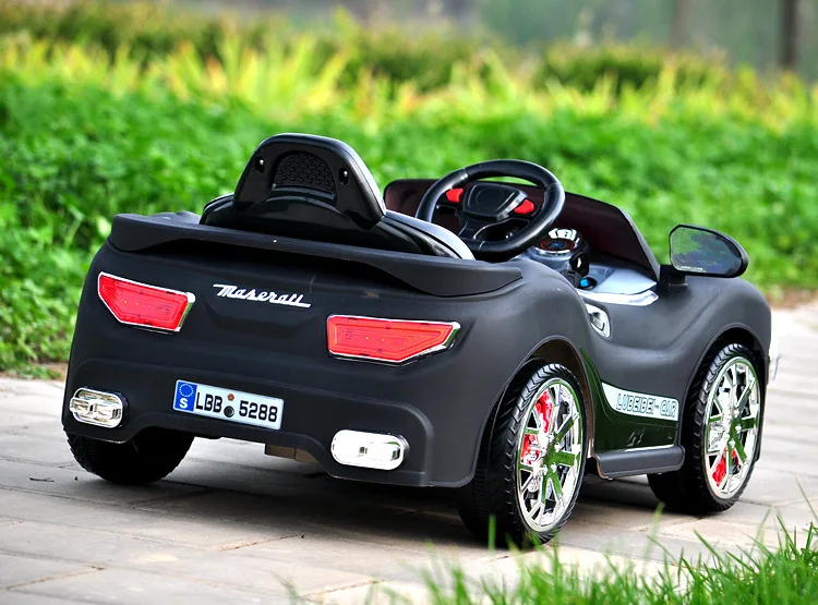 Педаль Go Karts Электрический Maserati пульт дистанционного управления Ремень безопасности 6 в 35*2 Вт 4 колеса крутая выносливость много цветов для детей Детский скутер