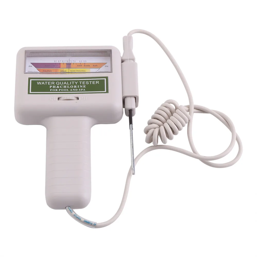PC101 PH Meter Portable Measure Water Quality CL2 Chlorine Tester Level for Swimming Pool Spa Aquarium | Инструменты