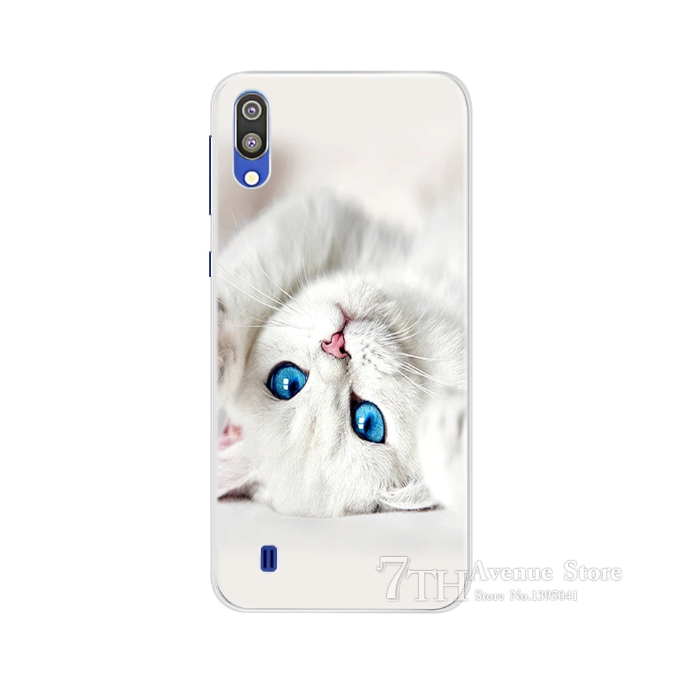 Cute Case For Samsung M20 M10 Back Cover Soft Silicone Phone bumper Galaxy M205F M205 SM-M105F | Мобильные телефоны и