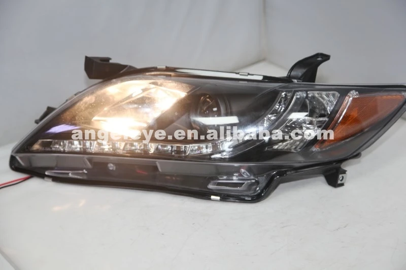 2007-2009 год для Camry светодиодный головной фонарь черного цвета R8 Стиль желтый отражатель SN