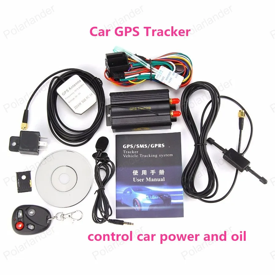 

Real time GPS GSM GPRS Car Vehicle Tracker System Device Google maps Free Web Platform Services TK103B SD Card Slot Remote