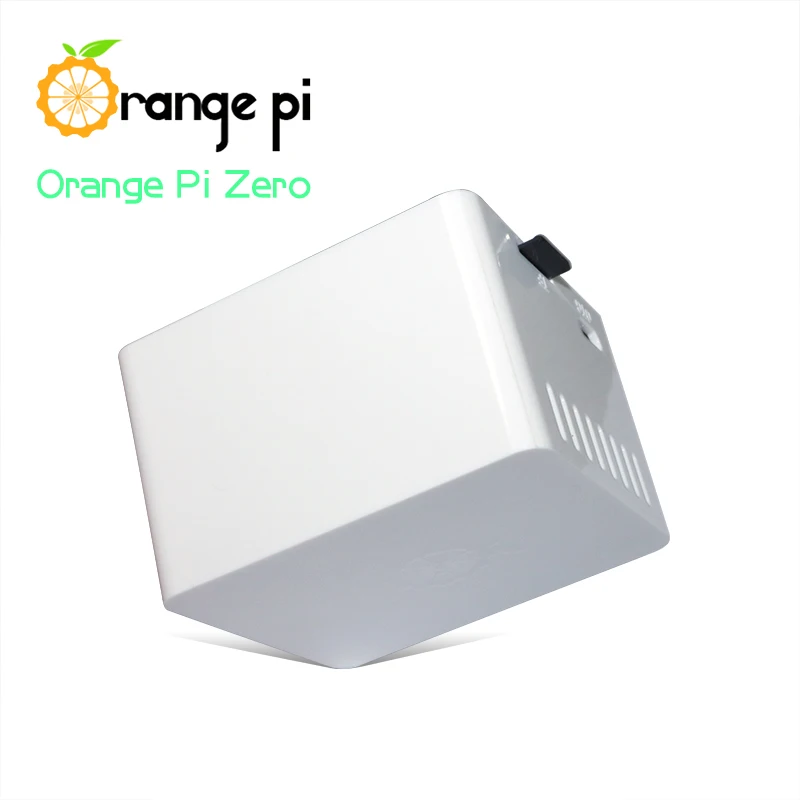 Оранжевый Pi Белый защитный чехол, ABS чехол, подходит только для Orange Pi Zero, не могу удерживать Плата расширения внутри