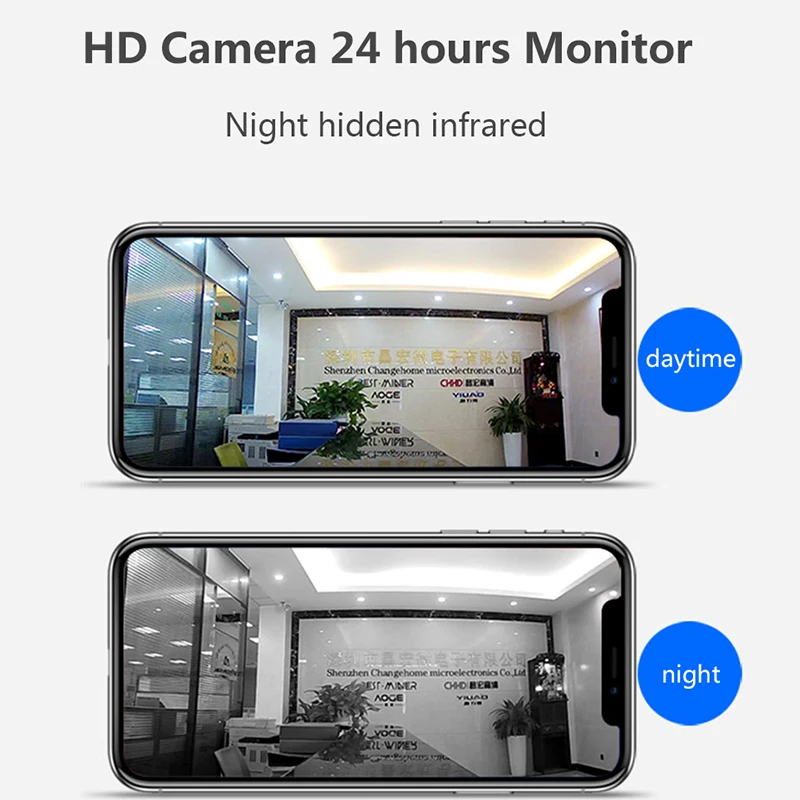 OUSU мини IP камера wifi Инфракрасная 1080P CCTV onvif видеонаблюдения camaras de seguridad inalambricas para el